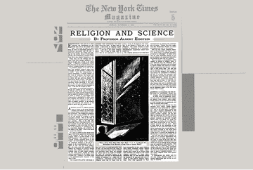 NY Times： RELIGION AND SCIENCE